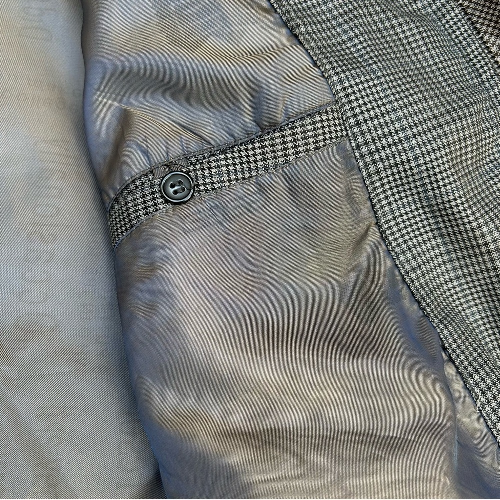 Houndstooth Bomber Jacket - Picture 13 of 15
